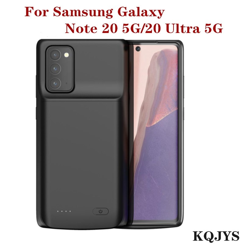Externe Batterij Case Opladen Vermogen Case Voor Samsung Note 20 Ultra 5G Power Bank Acculader Gevallen Voor Galaxy note 20 5G