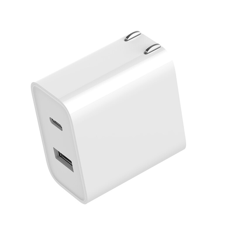 Cargador USB Original Xiaomi 1A1C 30W(Max), salida inteligente PD 2,0 QC 3,0, carga rápida tipo-c 5V = 3A 9V = 3A 15V = 2A 12V = 2,25a tipo A