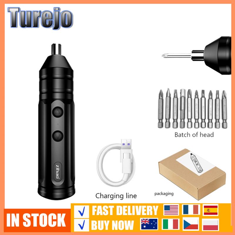 Mini Electric Screwdriver Smart Cordless Automatic Screwdriver Multifunction USB Rechargeable Portable Power Tools Set With Bits