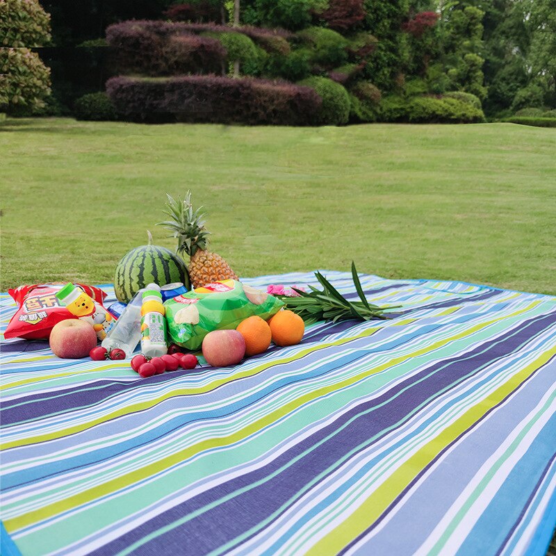 Outdoor Mat Picnic Blanket Waterproof Machine Washable Portable Camping Picnic Ground Mat Folding Beach Blanket