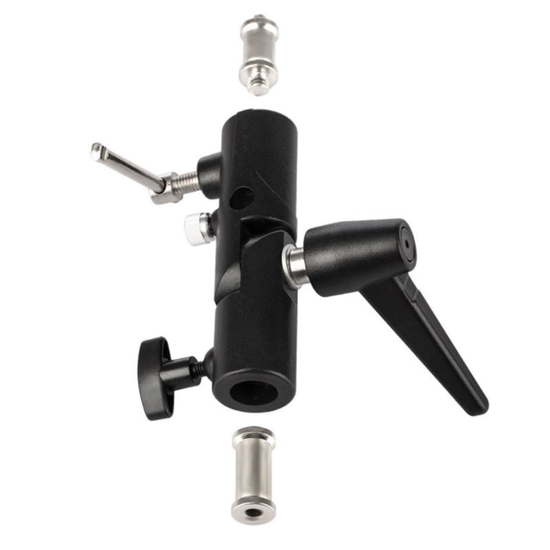 G99B – trépied Speedlite pour caméra, support de Flash pour parapluie, support d'adaptateur pour chaussures, Base en forme de H
