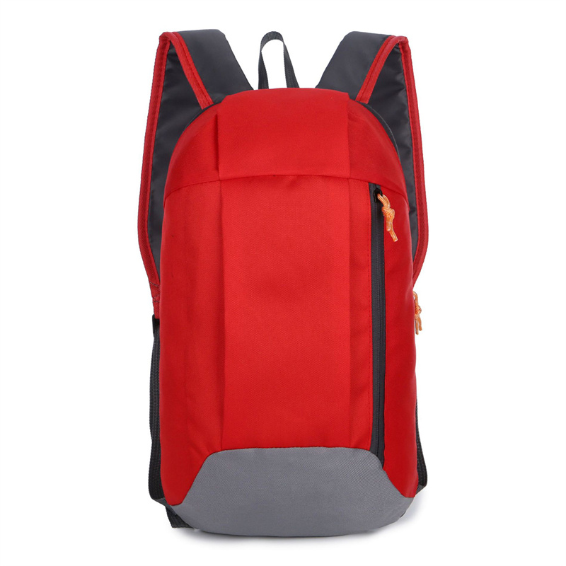 Outdoor Sport Rugzak Kleine Sporttas Outdoor Fitness Berijder Tas Kleur Oxford Doek Rugzak Duurzaam: Rood