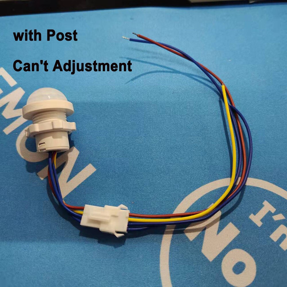 Home Light Sensor Time Delay Adjustable 110V-220V Sensitive LED PIR Infrared Motion Sensor Switch Mode Detector Light Switch: B