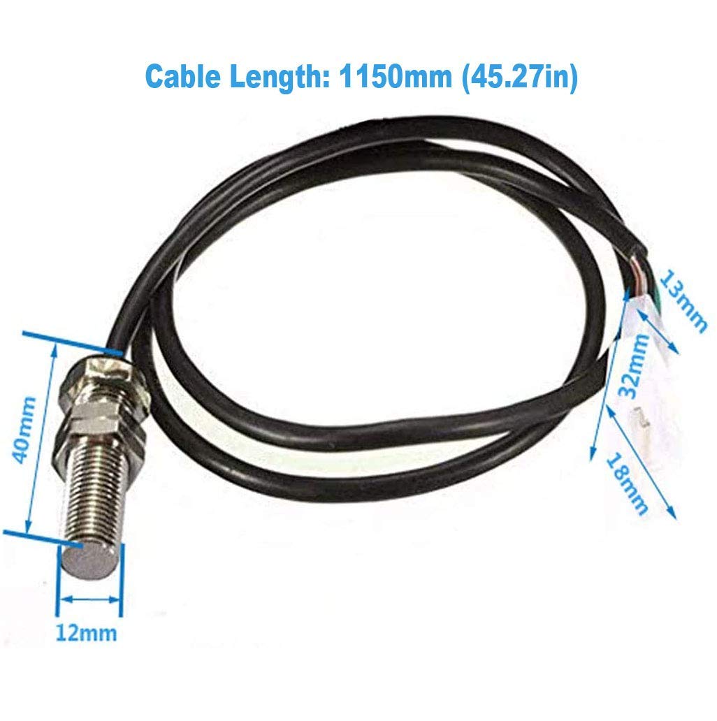 Adaptador de Sensor de velocidad para SAMDO, velocímetro Universal para motocicleta, tacómetro