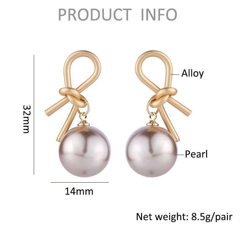 Metal coreano oro geométrico Irregular grande perlado brillante pendientes de Clip pendientes largos aretes pendientes para mujeres chica no piercing oreja Clips joyas