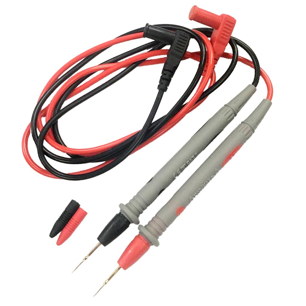 Nålspets multimeter sonder testledningar testare 1000v 20a 90cm kabel