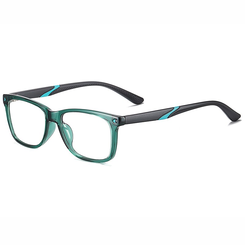 Dreng pige optisk vision pleje computer briller unisex blå lys blokerende briller fleksible børn briller: C2