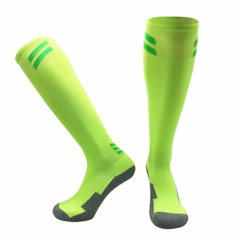 Cycling Socks Kids Men's Women Thicken Soccer Socks Running Basketball Socks Football Sport Team Long Towel Socks Bike Stockings