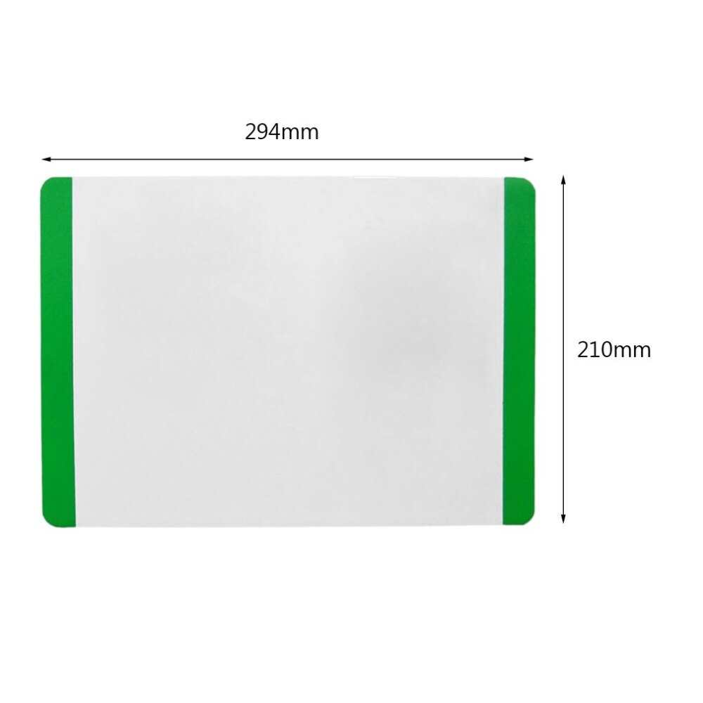 Magnetische A4 Whiteboard Waterdichte Zachte Marge Flexibele Mini Whiteboard Innovatieve Voor Koelkast Memo Pad voor Nemen Notities