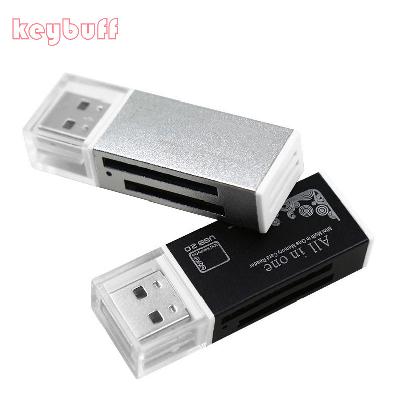 Multi All In 1 Micro Usb 2.0 Memory Card Reader Adapter Voor Micro Sd Sdhc Tf M2 Mmc Ms Pro duo Kaartlezer Microsd Reader