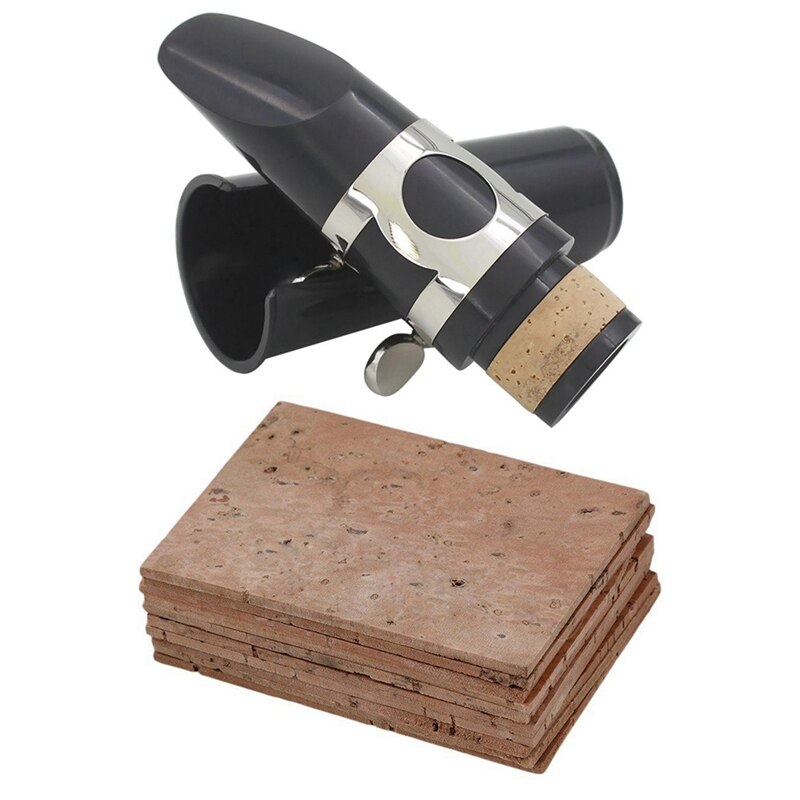 10x Saxophone Neck Corks - Soprano/Tenor/Alto & 1x Clarinet Mouthpiece Set