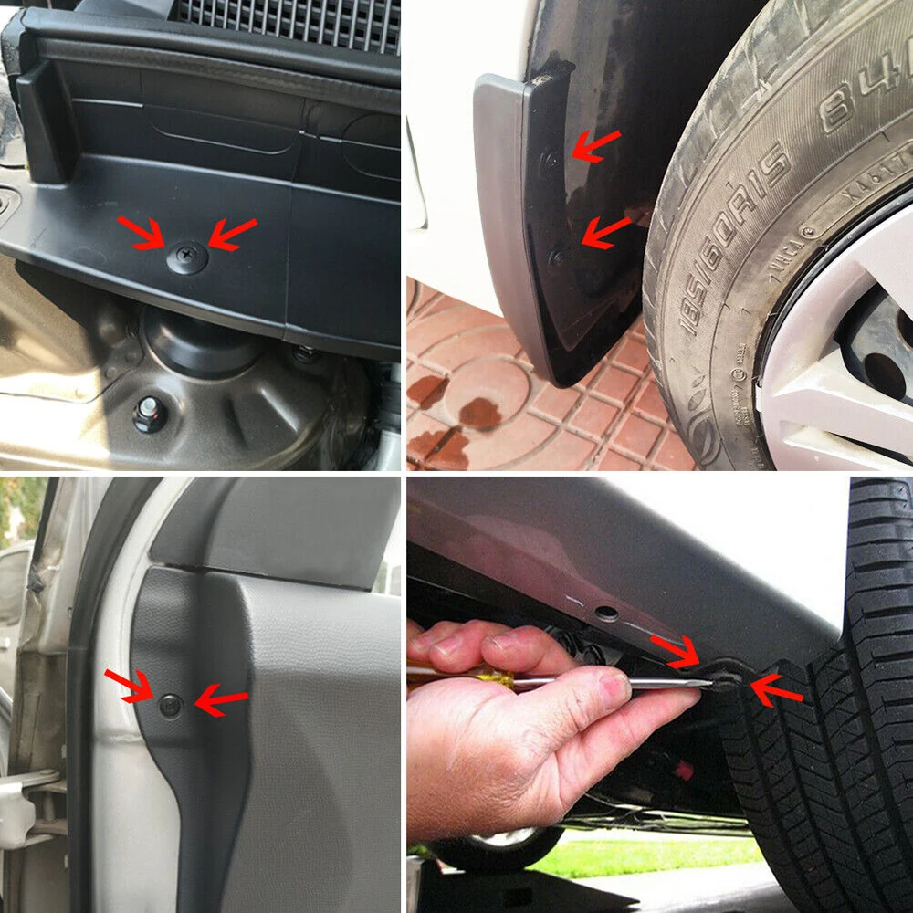 190 Stück Kfz-Clips Auto-Halteklammern Autozubehör Stoßstangenclips Autoclips Kunststoffnieten Befestigungselemente drücken-Halfter-Bausatz