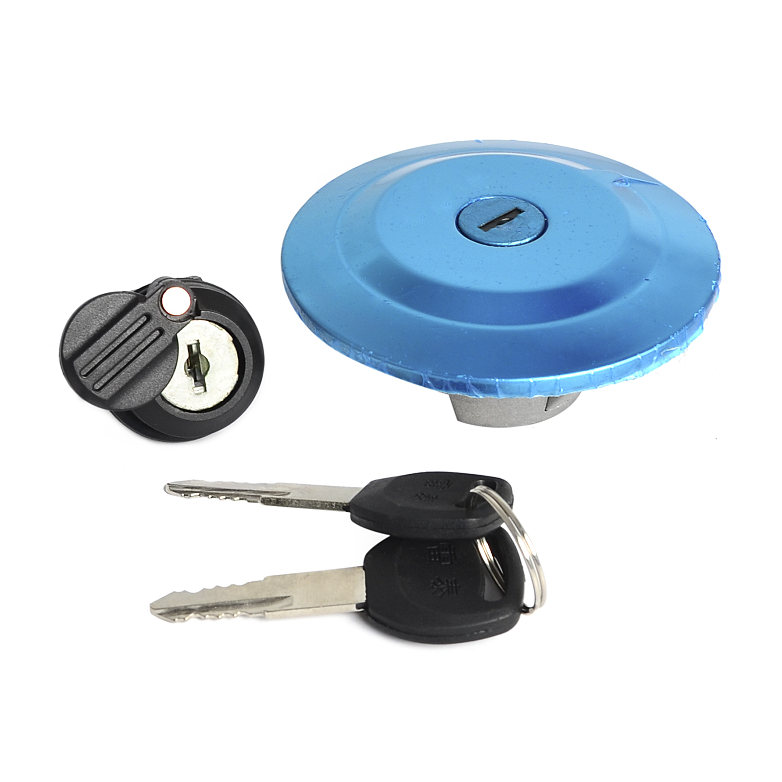 Motorfiets Scooter Lock Set Contactslotset Brandstof Gas Tank Cap Seat Lock Sleutels Voor Yamaha YBR125 2002 Ybr 125