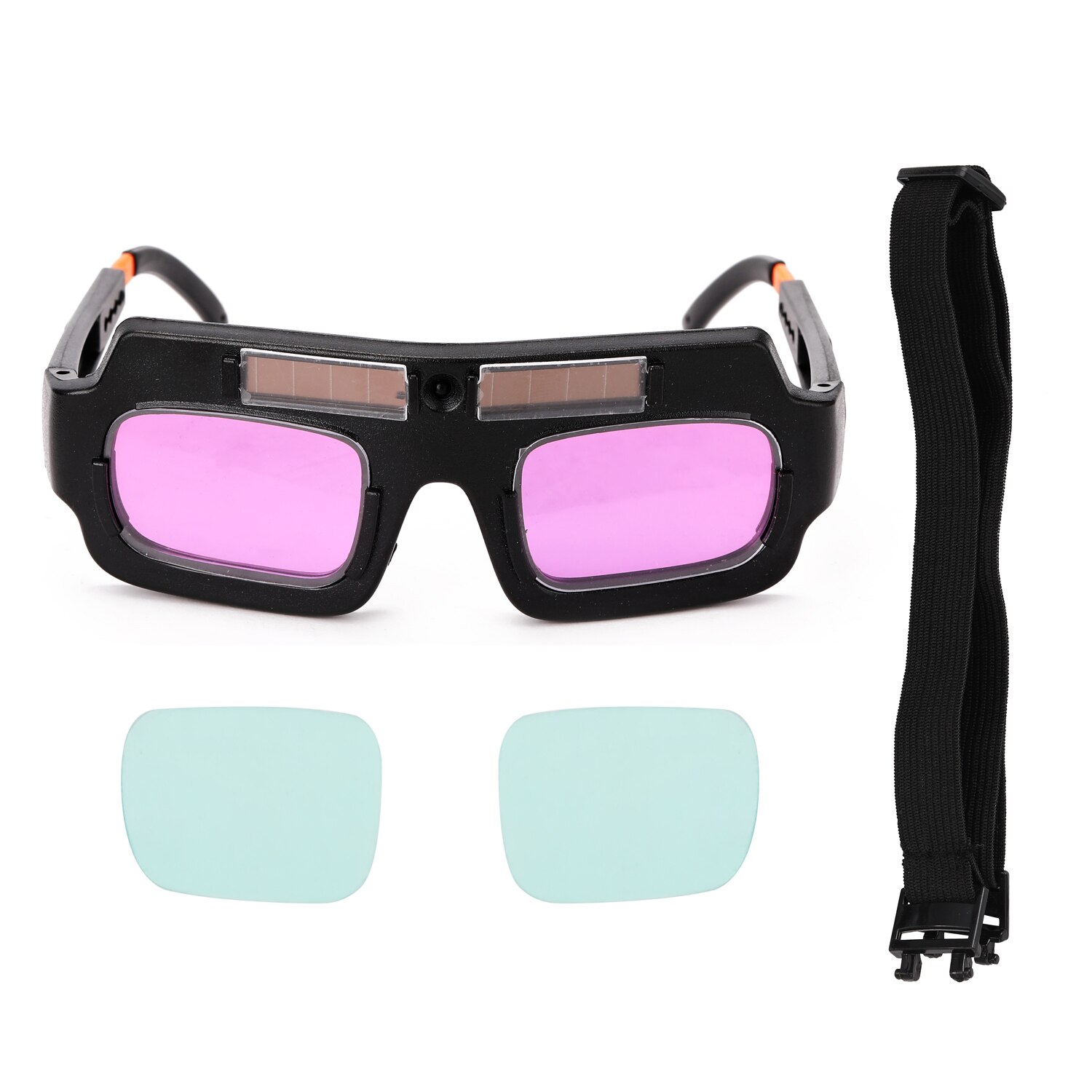 Solar Energy Auto Darkening Welding Safety Goggles Anti UV Weld Glasses Welding Electric Glass
