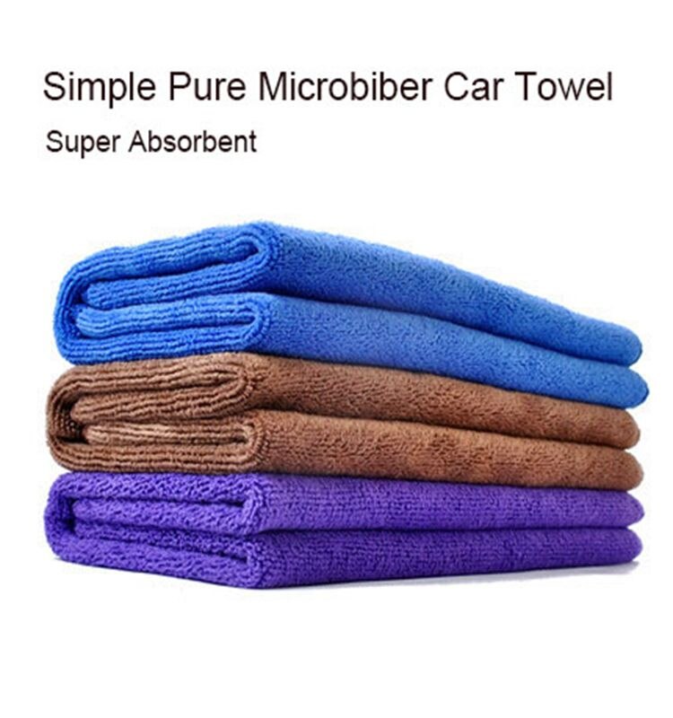30x30cm Soft Absorbent Wash Cloth Care Microfiber Cleaning Towels Wipe Dry Cloth