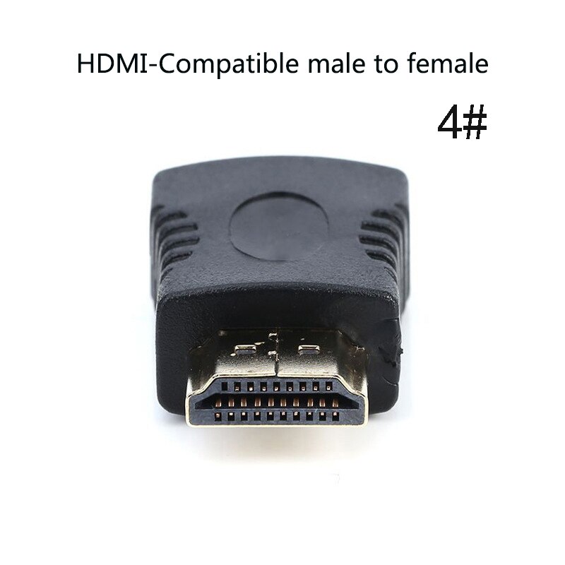 Wiele rodzajów 1080P Adapter konwerter HDMI-kompatybilny z mikro złącze żeńskie USB Extender z wejściem HDMI, przedłużenie kabla przewód: 4