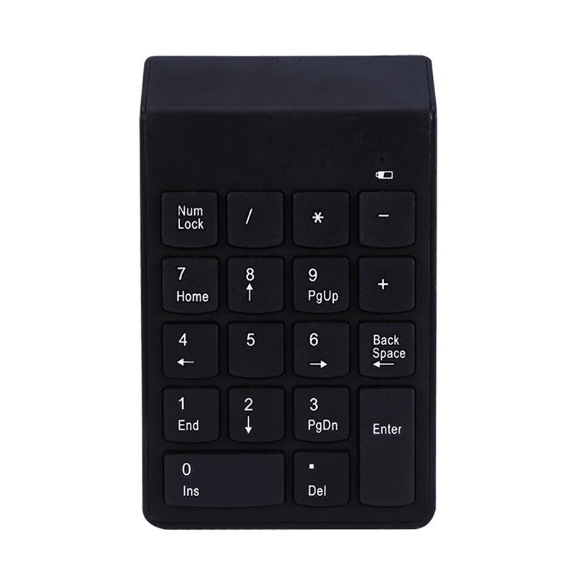 Wireless Numeriek Toetsenbord Bluetooth 3.0 Mini Numeriek Toetsenbord Aantal Pad 18 Toetsen Digitale Toetsenbord Voor Pc Desktop Laptop Notebook