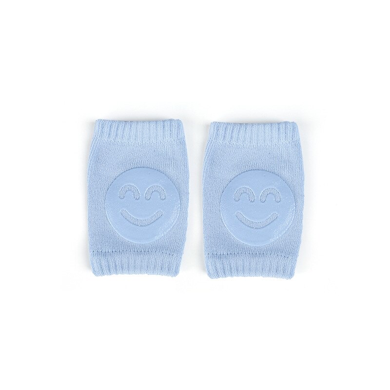 Ein paar Bein Wärmer Kinder Slip Krabbeln Elbow Säuglinge Kleinkinder Baby Zubehör Pads Protector Sicherheit Kneepad Mädchen Jungen: Blau