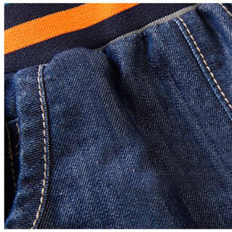 Add Wool Warm Clothes Boys Jeans Pants Children Washed Denim Jeans Boys Long Trousers Baby Boy Jeans Pants Winter Jean