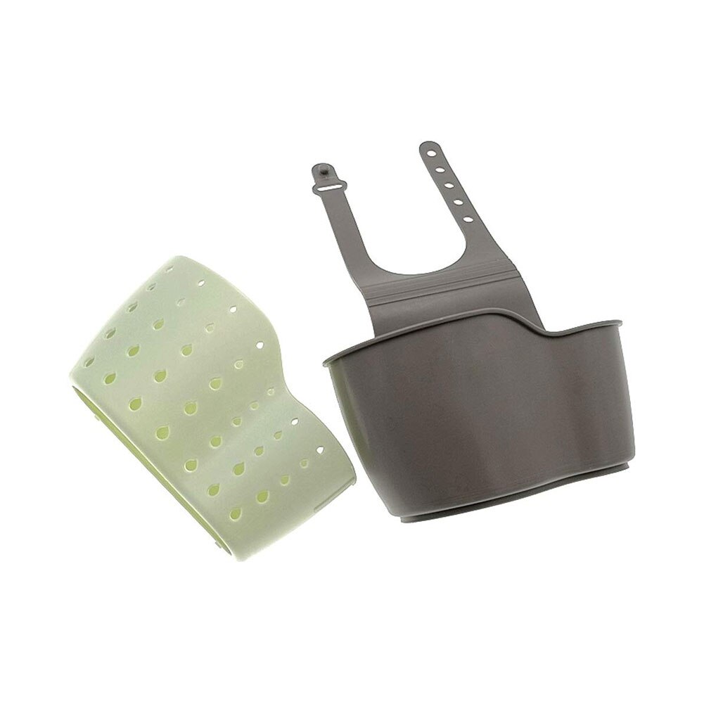 Kitchen Sink Sponge Drain Rack With Adjustable Strap Sink Area Organizer Bathroom Cooking Shelf Organizer Supply Sink Soap Shelf