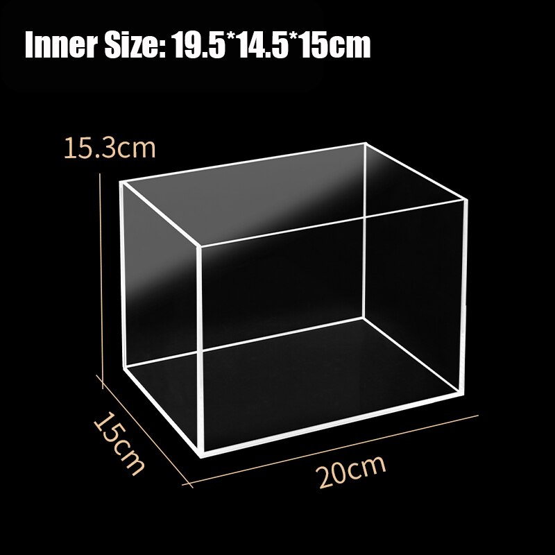 Présentoir en acrylique pour Aquarium de poissons Betta, présentoir multi-grille, , petit Aquarium, Isolation, tortue, paysage: 8