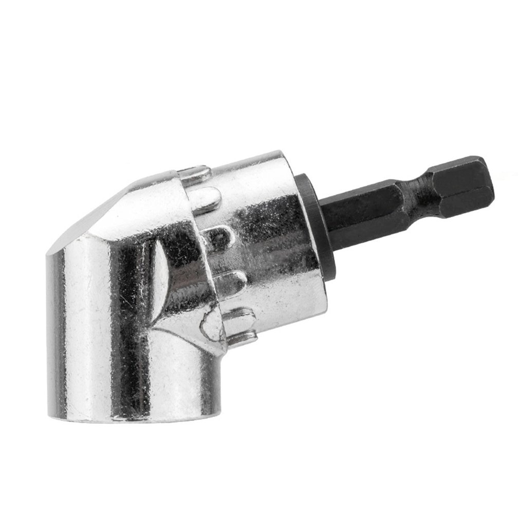 105 Degree Angle Screwdriver Holder Adapter Adjustable Bits Nozzles Angle Screwdriver Tool 1/4 "Inch Neutral /: Short