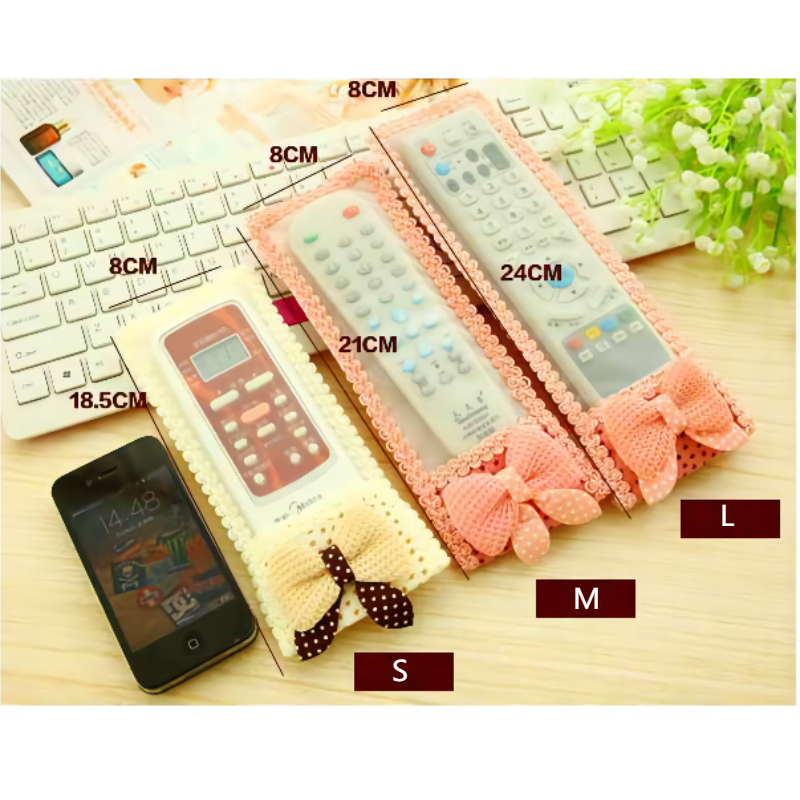 Stofkap Beer Stof Kant Tv Airconditioning Afstandsbediening Deksel Boog Knoop Beschermhoes Afstandsbediening Tas