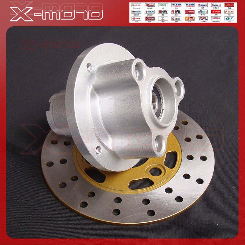 Front Wheel Hub for Z50 Bike 12mm Axle Hole Front Wheel Hub Disc disk Bearing Assembly