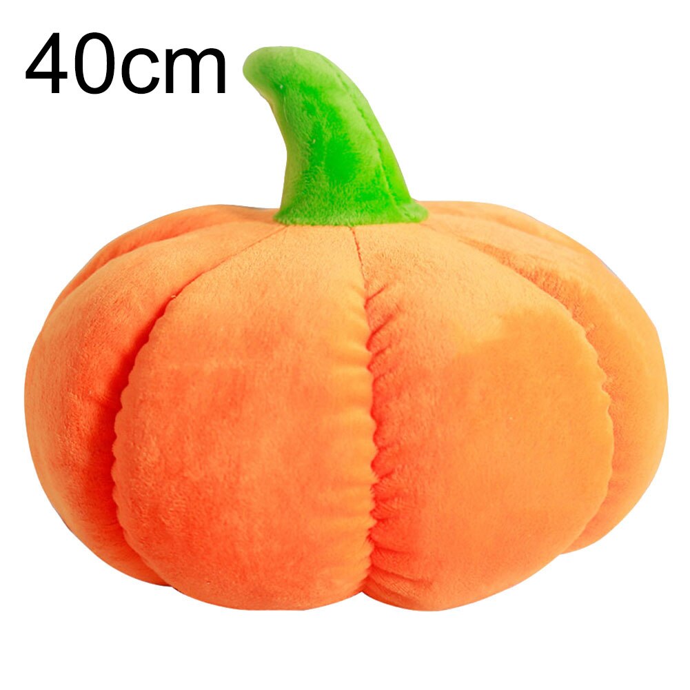 Halloween Simulatie Gevulde Pompoen Knuffel Sierkussen Home Auto Decor: 40cm
