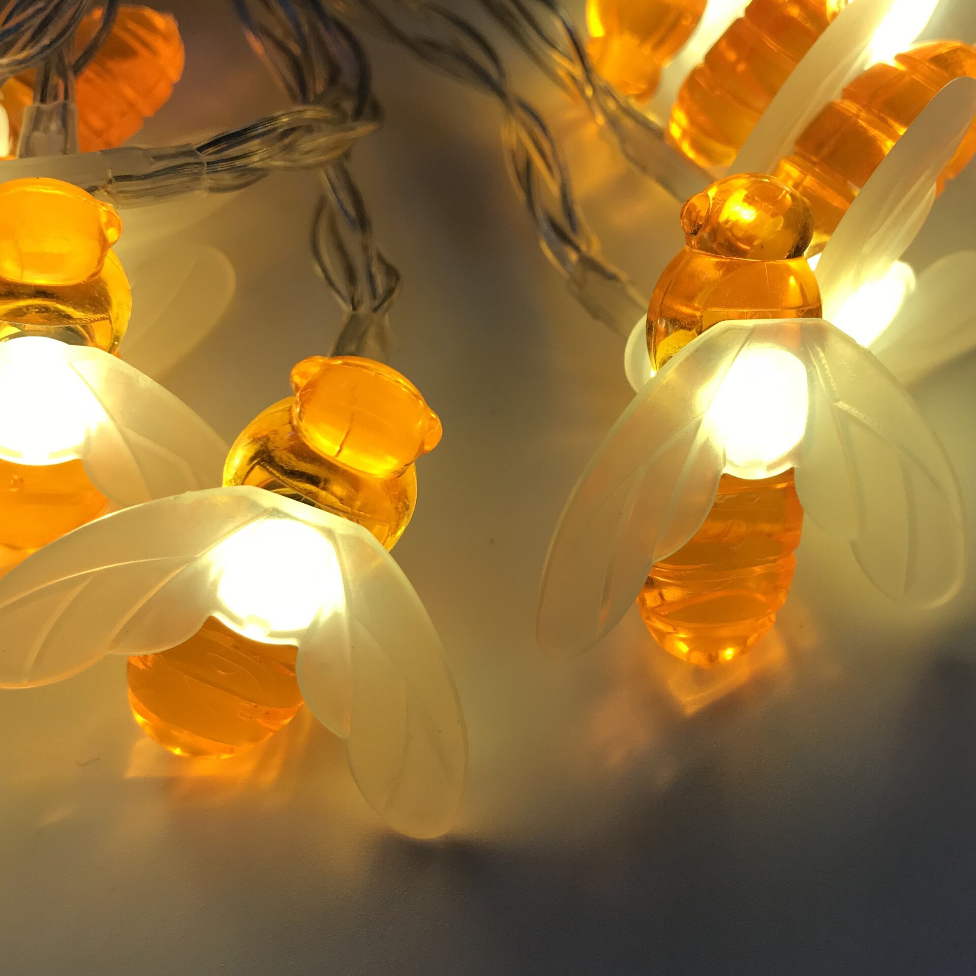 Guirnalda de luces LED lámpara romántica decorativa de noche