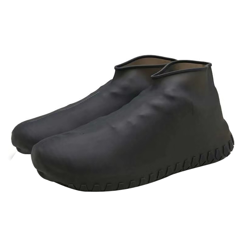 Offre spéciale Réutilisable Couvre-chaussures Anti-Poussière Housse De Pluie Hiver Étape Chaussure Imperméable Couvre-chaussures En Silicone: Argent couleur / XL