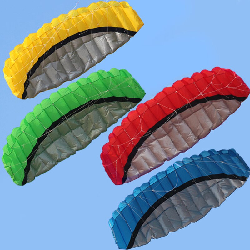 1.4m / 1.8m / 2.5m dual Line Stunt power Kite soft kite surf flying outdoor fun sports kiteboard
