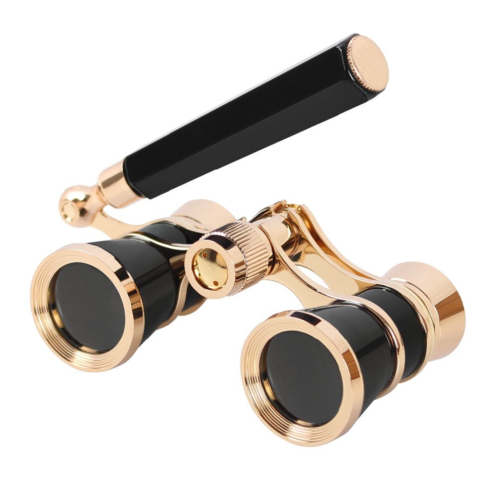 3X25 Oper Fernglas Beschichtet Objektiv Teleskop Oper Gläser Beschichtet Theater Glas Dame Glas Griff Telescopio Frauen Mädchen
