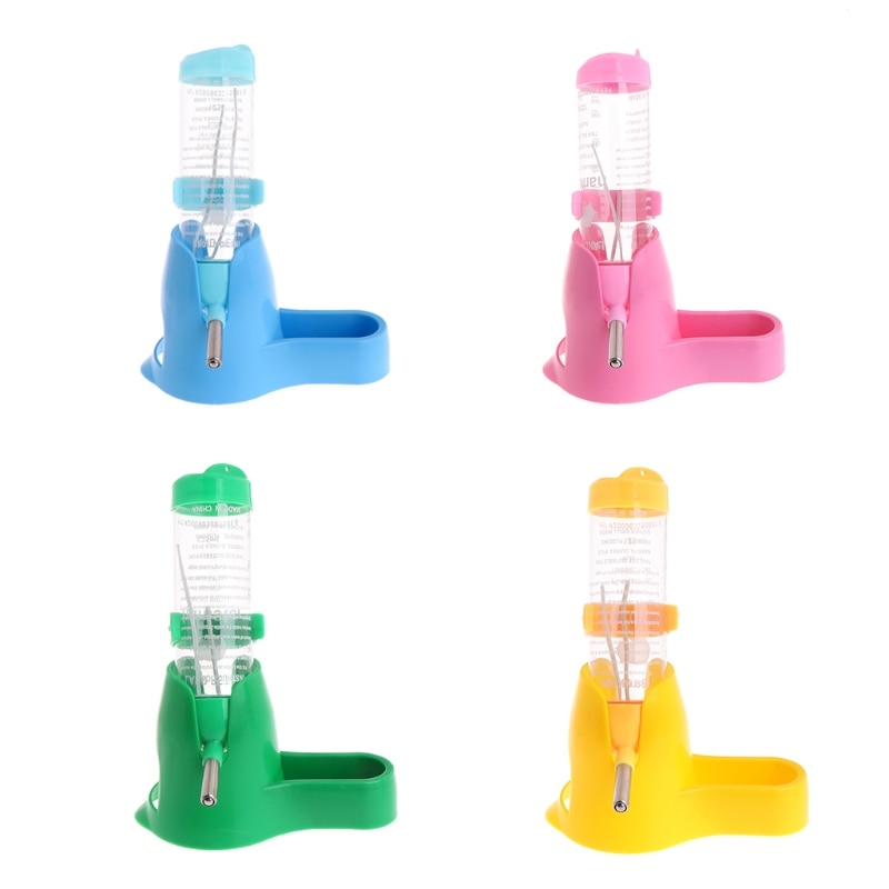3 in 1 hamster hvile dispenser base hytte mat vann flaske holder lite kjæledyr reir