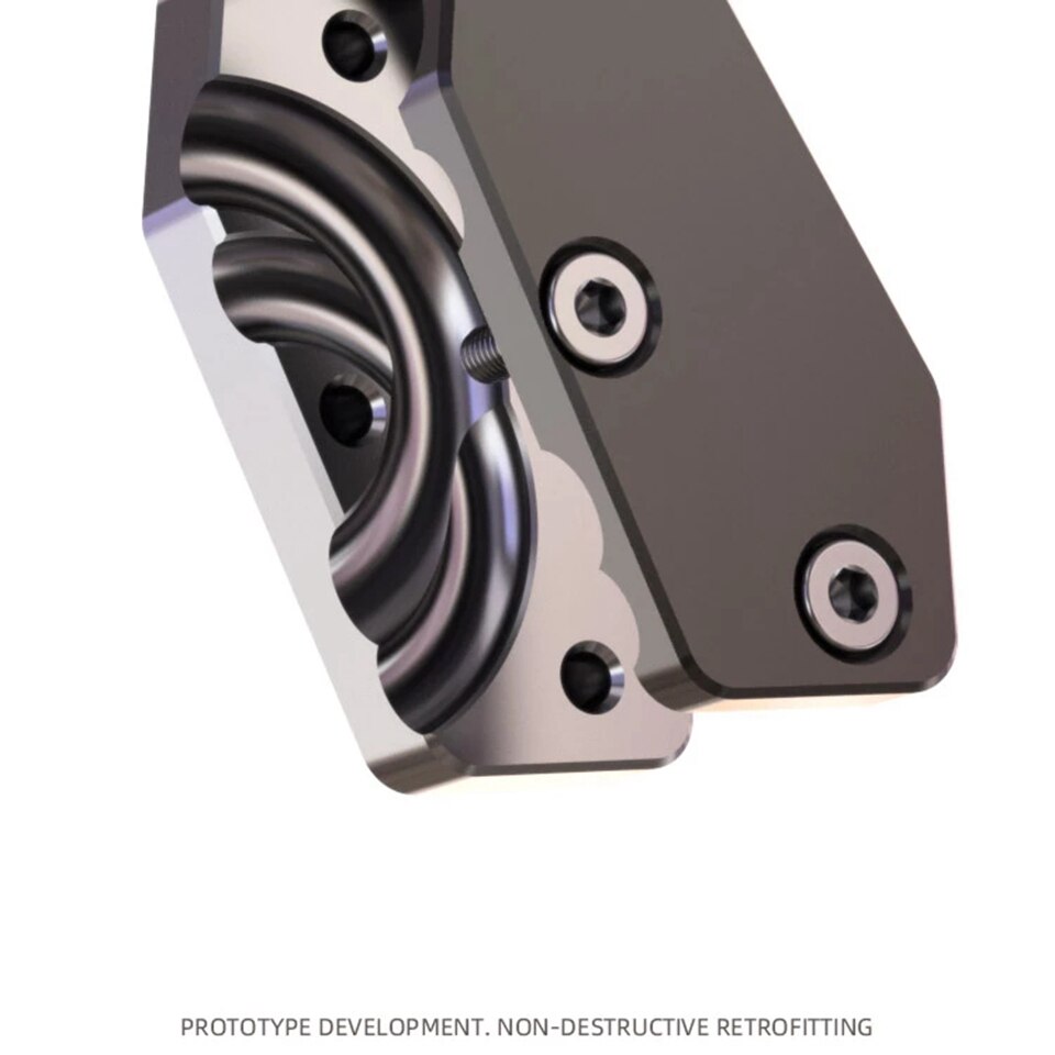 Motorcycle Side frame auxiliary block Side support kick Side support side widener For Honda SCR110 WH110T RX125FI NX125 WH125T