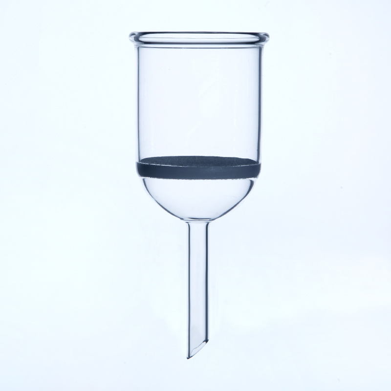 1 Uds 30ml embudo de vidrio Buchner, G1-G5 1 #-5 # filtro, laboratorio de química cristalería