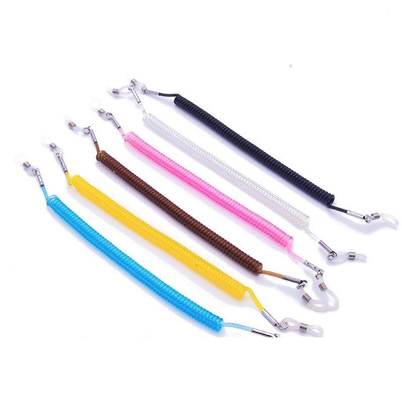 Cadena elástica suave para gafas para niños, cadena antideslizante para lentes de sol de silicona, cordones para gafas, cadena de anteojos, cordón