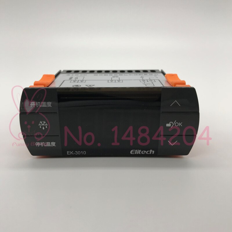 Digitale LCD Temperatuurregelaar 220 V-40 ~ 99C Touch Key Cool Warmte Schakelaar Koelkast Thermostaat Ontdooien met Sensor