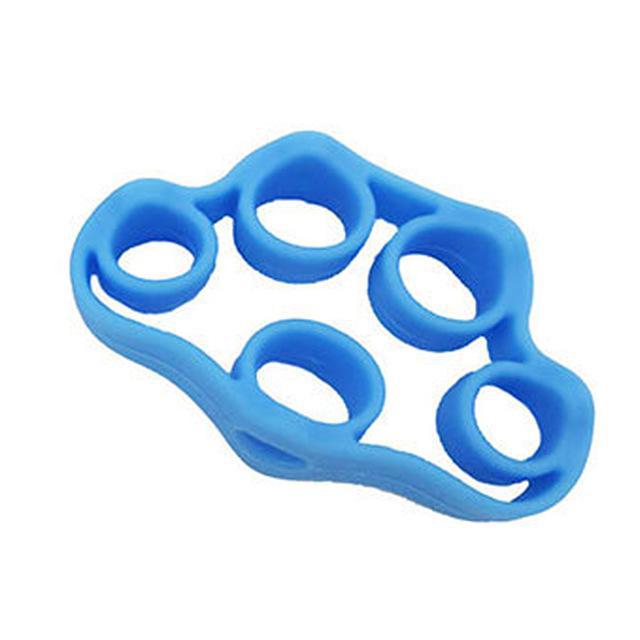 Finger Trainer Hand Grip Exerciser for Guitar Bass Ukulele Piano Violin Music Players Finger Grasping Exerciser-: Blue
