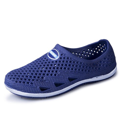Maismoda sommer herre aqua sko pustende oppstrøms raskt tørt vann elv svømming anti-skli zapato hombre  yl549: Blå / 8.5