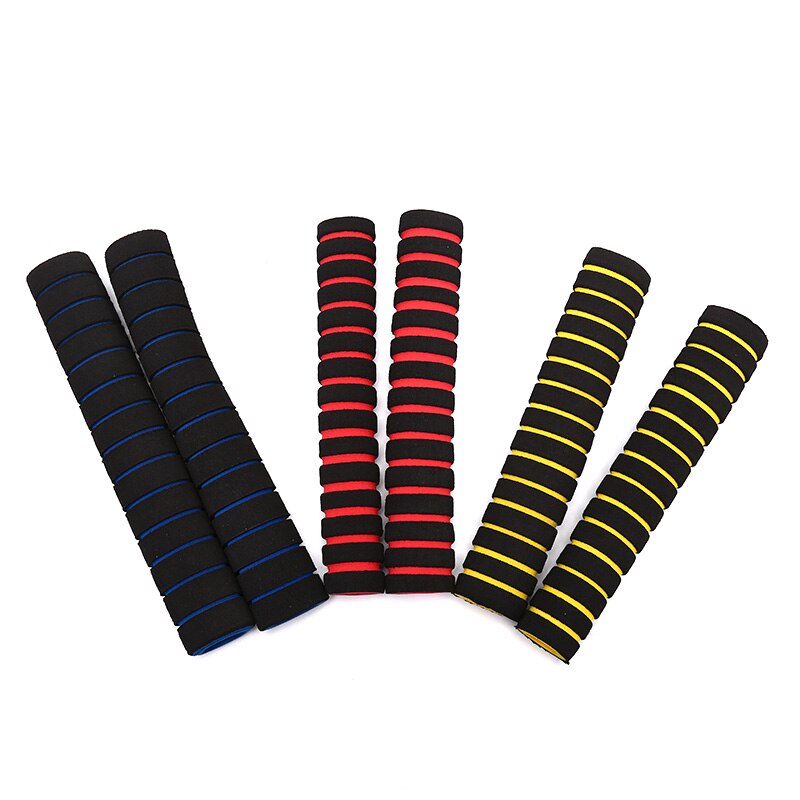 1 par cykelstyr greb udendørs greb cykel greb svamp anti-slip styr anti-skrid stødabsorberende super blød
