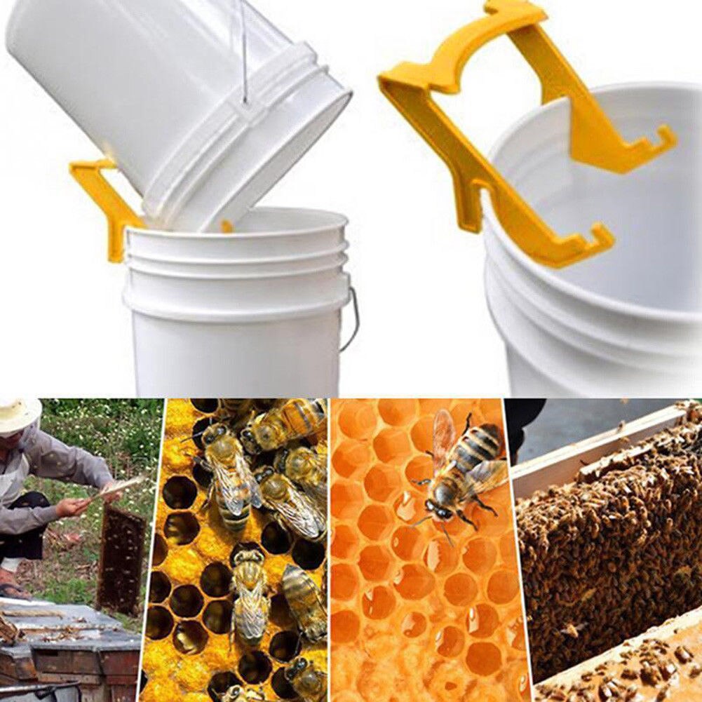 Plastic Bee Honey Holder Honey Bucket Rack Grip Fr... – Vicedeal