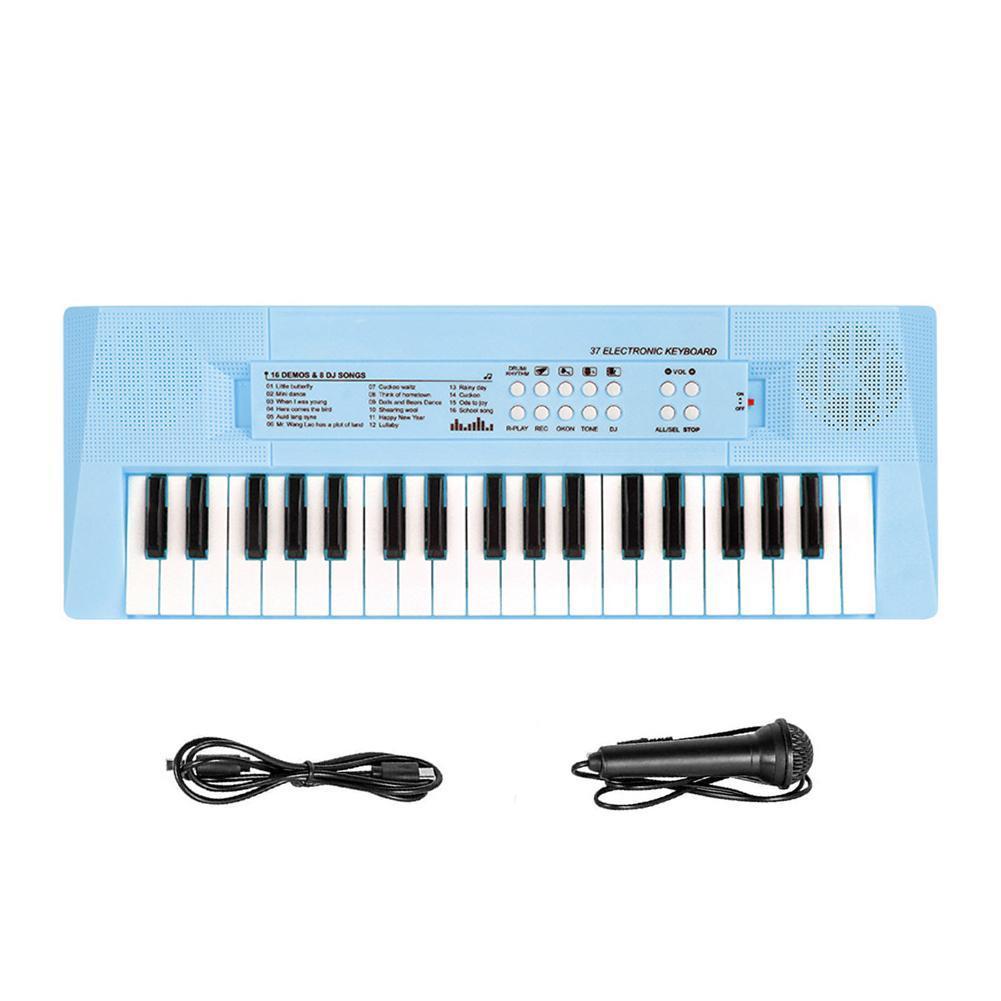 37 Keys Electronic Keyboard Piano Plastic and Electronic Components Kids' Pianos &amp; Keyboards Musical Instrument