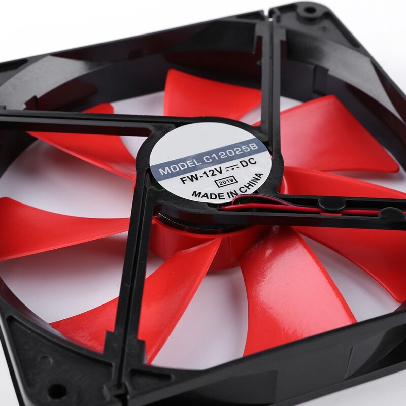 12V 4 Pin 140mm DC Silent CPU Cooling Fan High Airflow 2300RPM Speed Adjustable Computer Cooler Quiet for PC Chassis Radiating