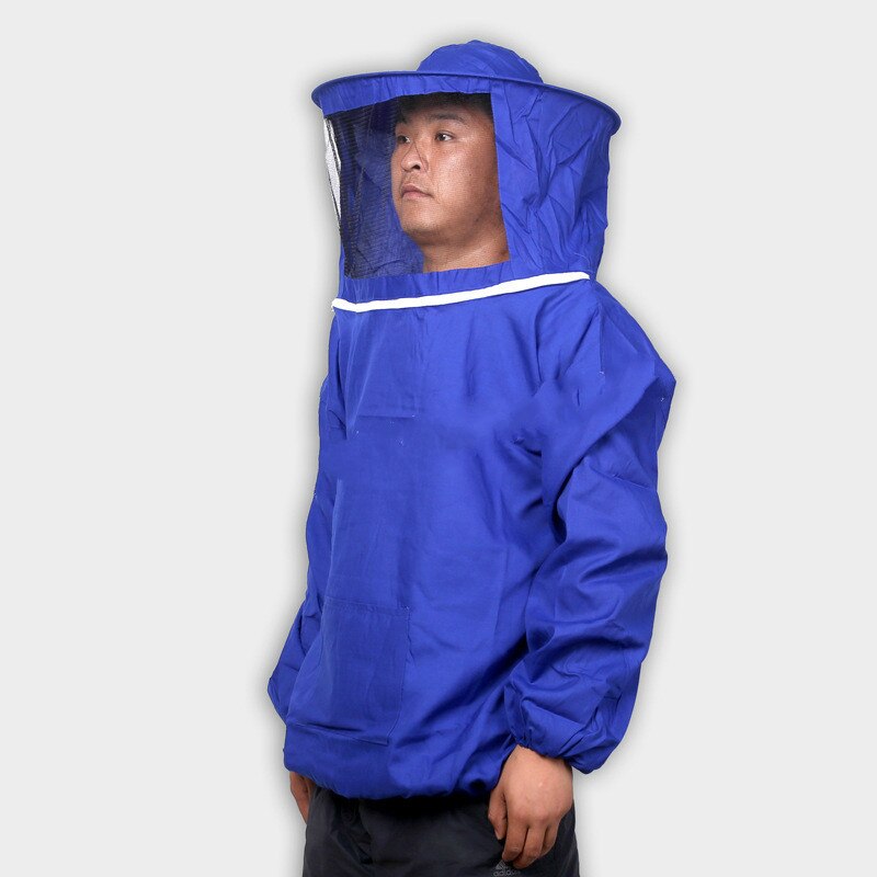 Wit Anti Bee Pak Anti Bee Pak Anti Bee Pak Anti Bee Jas Zonder Broek Anti Bee Jas Camouflage Anti bee Jas 100%: Blauw