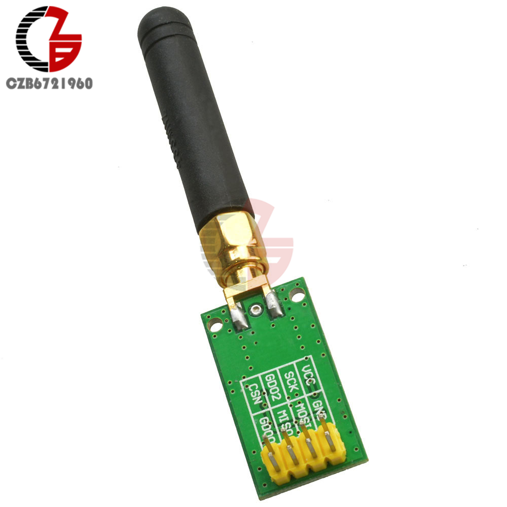 CC1101 Draadloze Transceiver 315 MHz 433 MHz 868 MHz 915 MHz Zender Ontvanger Module + SMA Antenne 300-348 MHz 387-464 MHz ISM