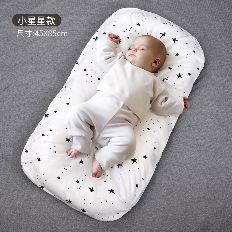 Lit bionique Portable pour bébé, lit à pression en coton, amovible et lavable, nid d&#39;utérus pour -né: Star