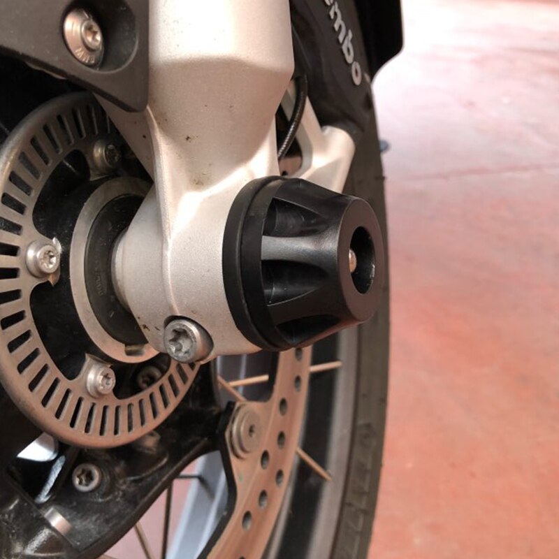 Til bmw r nine tr ninet  r 9 t r9t scrambler t pure racer urban g/s motorcykel crash aksel forhjul gaffel skyder beskytter