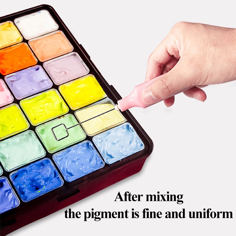 Elektrisk gouache maling mixer / omrører / omrører pigmenter hurtig omrøring selv studerende / kunstner omrøring blanding toning farve blandingsværktøj