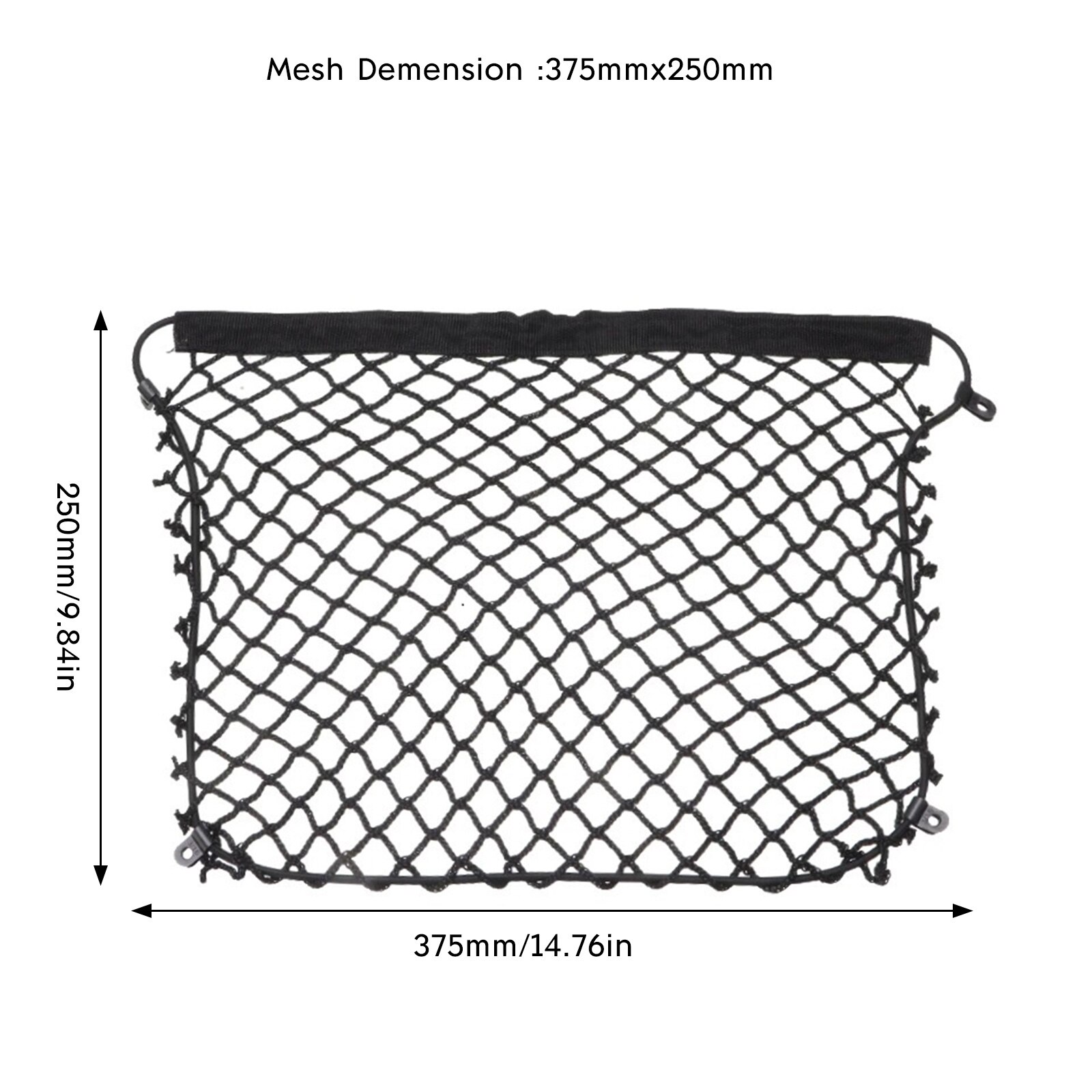 Black Motorcycle Storage Net Trunk Organizer Luggage Case Mesh Accessories For BMW R1200GS R1250GS GS 1200 Adventure F800GS